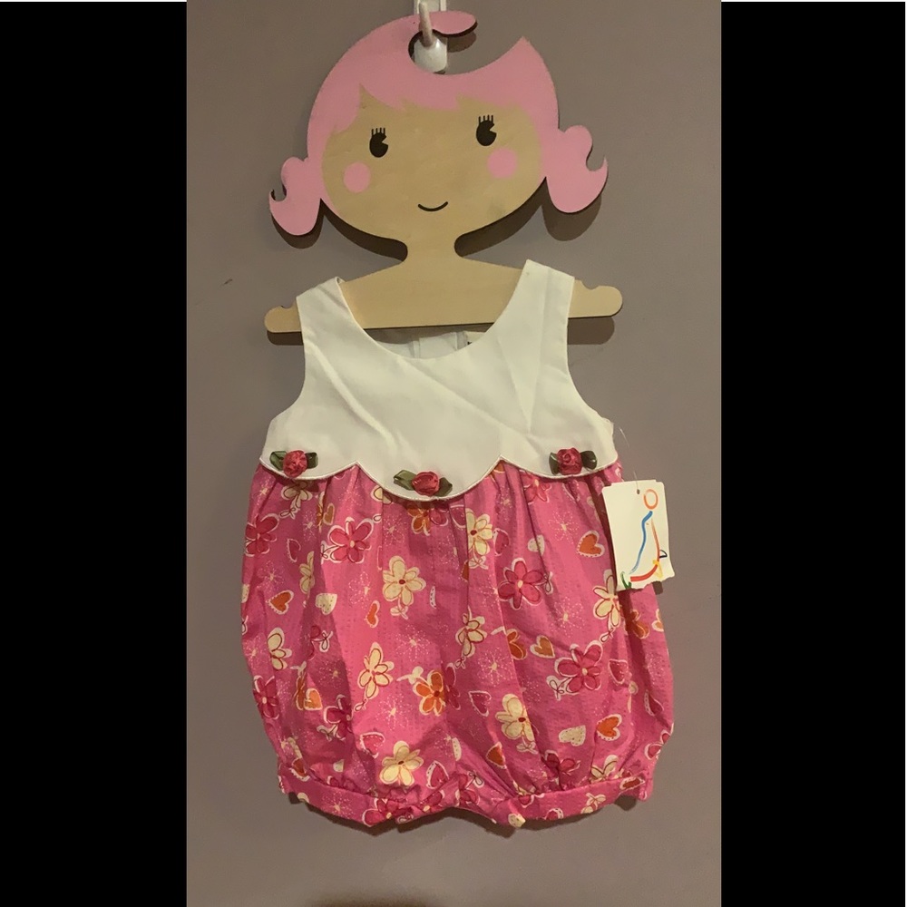 Vintage 12 months Bubble Romper So Cute